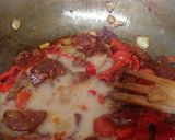 A picture of step 8 of My Chorizo and Chicken Gratin 💜💚.