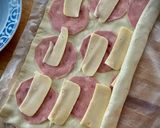 Foto del paso 1 de la receta: Rollitos hojaldrados de jamón y queso (en airfryer)