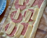 Foto del paso 1 de la receta: Rollitos hojaldrados de jamón y queso (en airfryer)