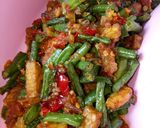 Foto langkah ke 3 dari resep Sambel tempe kacang panjang.