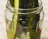A picture of step 3 of Cucumber Pickles for Burgers.