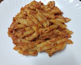 Foto del paso 4 de la receta: Penne con carne y tomate
