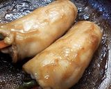 A picture of step 6 of Quick Chicken Roll Using a Microwave.