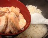 A picture of step 2 of Two-Layer Sushi Cake For Celebrations with a Message.