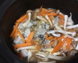 A picture of step 6 of Japanese Oyster Rice.