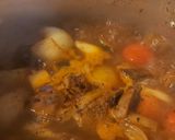 A picture of step 3 of My oven roasted veg soup.