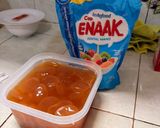 Foto langkah ke 2 dari resep Es Campur Buah Kolang Kaling Melon Apel Pear Nata de Coco kental manis.