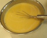 A picture of step 7 of Easy Kabocha Pudding in a Frying Pan.