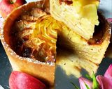Une image de l'étape 7 de Tarte Normande de Mamie.