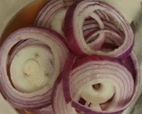 A picture of step 3 of Easy Quick Pickled Red Onions.