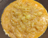Foto del paso 2 de la receta: Tortilla de patatas con jamón y queso (con tortillas de maíz)