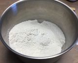 A picture of step 2 of Biscuits and Sausage Gravy.