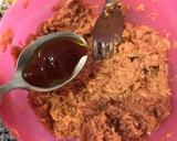 Foto del paso 4 de la receta: Hamburguesa de atún light y liviana al microondas fácil y rápido