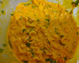 Foto del paso 3 de la receta: Tortillitas de camarones y salmorejo