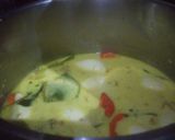 Foto langkah ke 5 dari resep Gulai cumi isi.