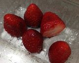A picture of step 1 of For Mother's Day! Strawberry Daifuku For Beginners.