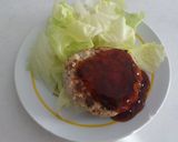 A picture of step 5 of Low-Carb Okara Hamburgers.