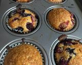 A picture of step 8 of Cape Cod Berry Muffins.