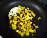 A picture of step 2 of An Easy Snack with Sweet Potatoes and Kinako.