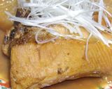 A picture of step 16 of Prep Daikon Radish for Buri Daikon and Simmered Dishes.