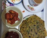 મેથીના થેપલા (Methi Thepla Recipe In Gujarati) રેસીપી સ્ટેપ3ફોટો