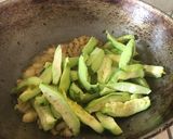 A picture of step 3 of Parwal Sabzi.