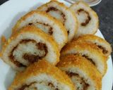 Foto langkah ke 6 dari resep Ketan goreng isi abon.