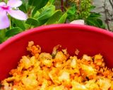 A picture of step 6 of Phodni chi Poli | Leftover Roti Poha.