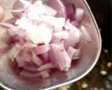 A picture of step 4 of Vegetable proso Millet one pot meal.