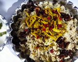 عکس مرحله 1 از دستور عدس پلو با مرغ آبپز