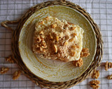 Foto del paso 4 de la receta: Tosta de pan casero con queso de cabra y pera de conferencia