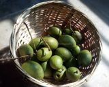 A picture of step 1 of OLIVE PICKLE (JOLPAI ACHAR) without garlic.