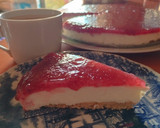 Foto del paso 5 de la receta: Tarta de queso con frutos del bosque y bizcocho 🍓🫐🍒