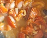 A picture of step 3 of Shahi paneer.