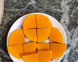 Hình bước làm 1 của món Pumpkin pie (Bánh bí đỏ)