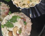 A picture of step 6 of Upma veggie cakes.