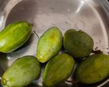 A picture of step 1 of Pointgurd fry (bhujiya parwal).