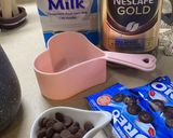 صورة لخطوة 1 من وصفة هوت شوكلت الاوريو ☕️