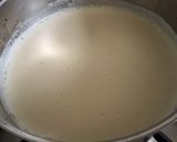 Une image de l'étape 2 de Flan vanille rhum raisins.