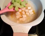 Foto langkah ke 4 dari resep Bubur Salmon Labu Siam (MPASI Bayi 6 Bln+).