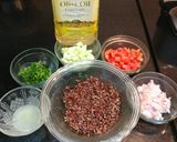 A picture of step 4 of Quinoa Tabbouleh.