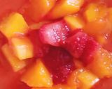 Une image de l'étape 6 de Coulis de fraises🍓 et mangue🥭 sans sucre ajouté.