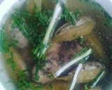 Hình bước làm 4 của món Canh Khổ qua rừng nhồi thịt