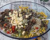 Pas rețetă Salată de cereale rece 5 fotografie