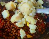 Aloo chana kar sabji recipe step 3 photo