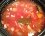 A picture of step 4 of Hot and Warming Minestrone Soup.