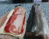 Foto del paso 3 de la receta Trucha a la Navarra en tupperware. Bychusmi