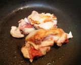 A picture of step 4 of For Bentos Chicken and Umeboshi Bake.