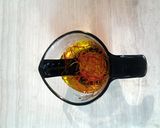 A picture of step 1 of saffron chicken (Kesar Murgh) my spin on it.