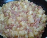 A picture of step 7 of Spanish Potato and Chorizo Tortilla.